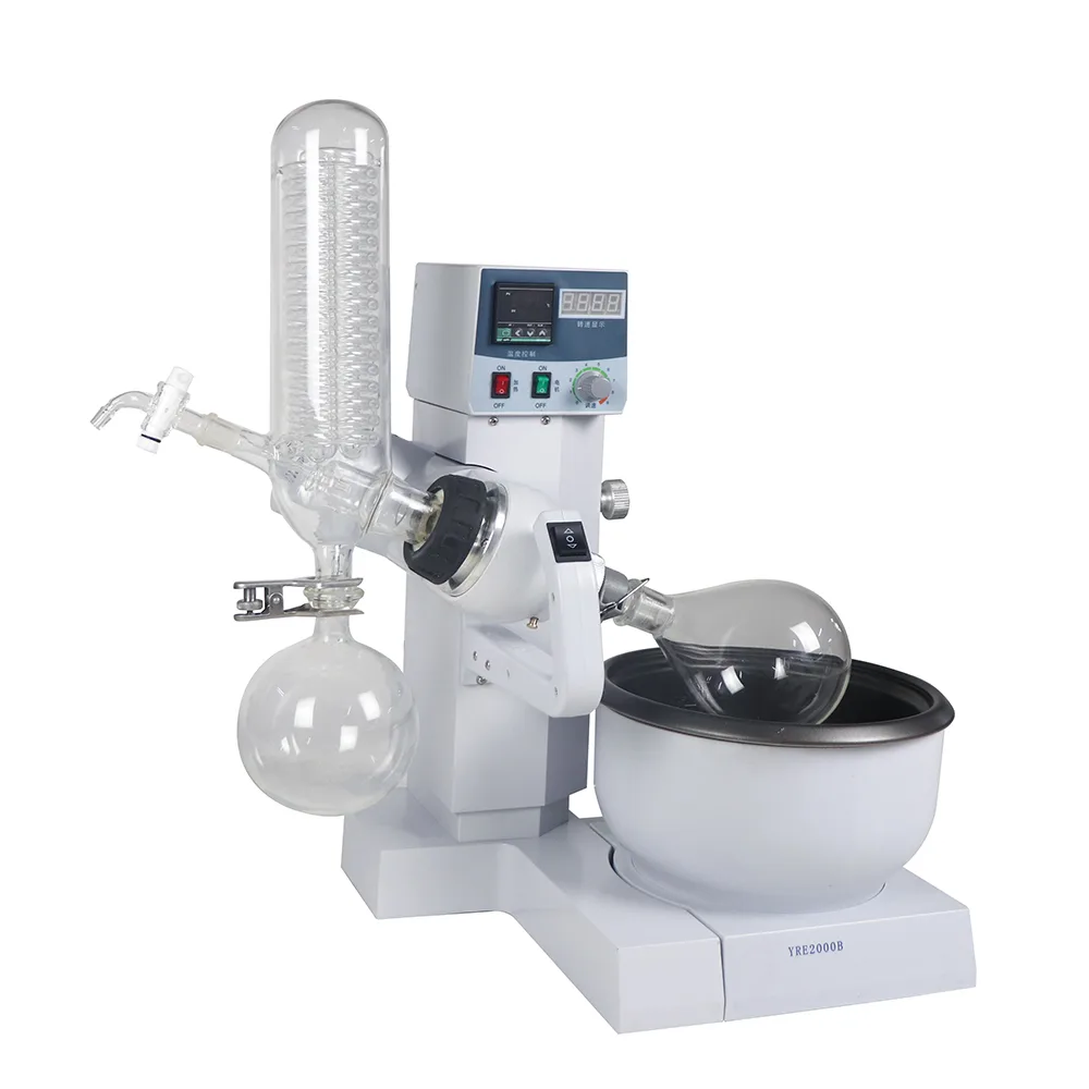 HNZXIB HNZXIB RE-2000B 2L Rotary Evaporator with Vacuum Pump 110V/220V — product photo