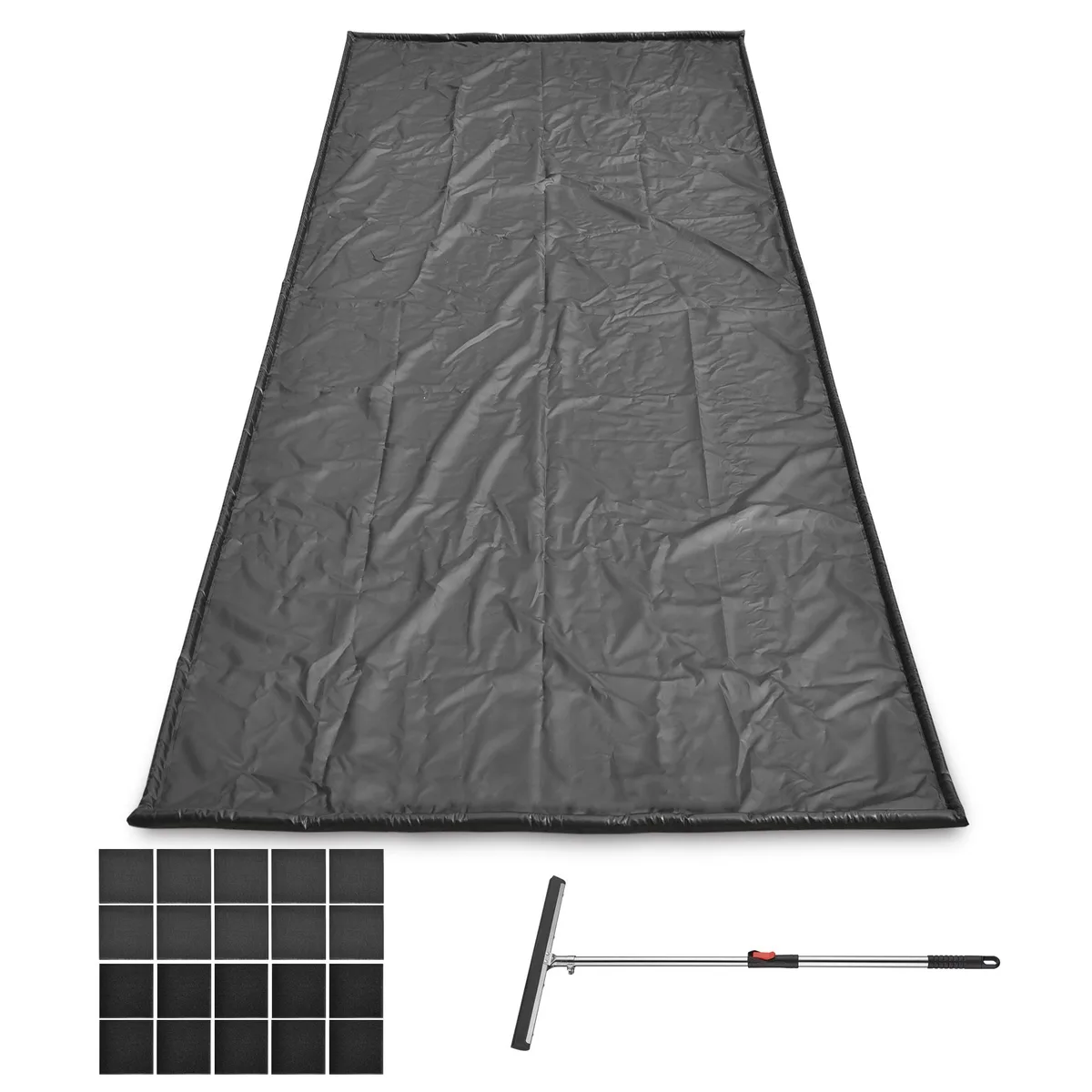 Yescom USA, Inc. Yescom USA, Inc. Garage Floor Mat Roll 13x5 Ft Diamond Tread PVC — product photo