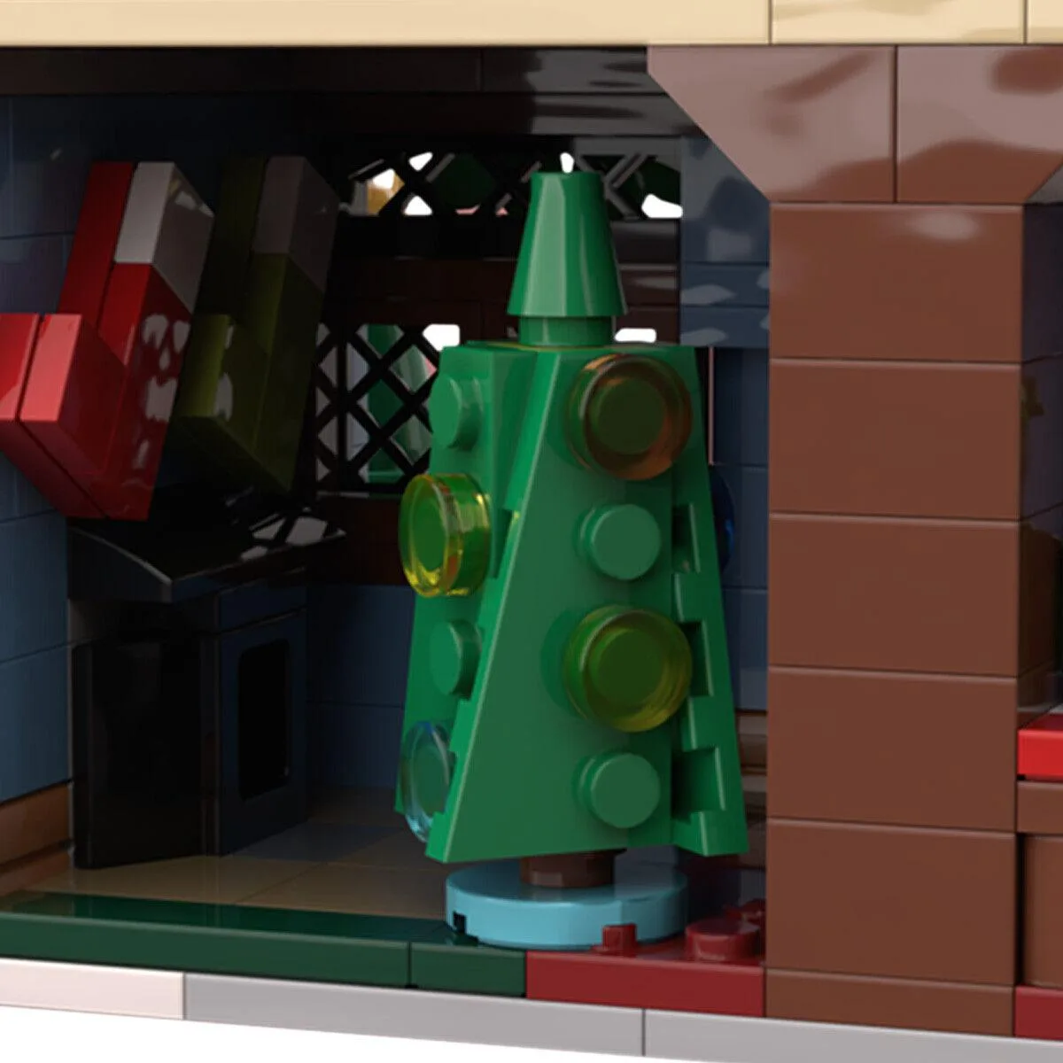 ZITIANYOUBUILD ZITIANYOUBUILD C5087 Winter Village Cottage Building Set 594 Parts — product photo