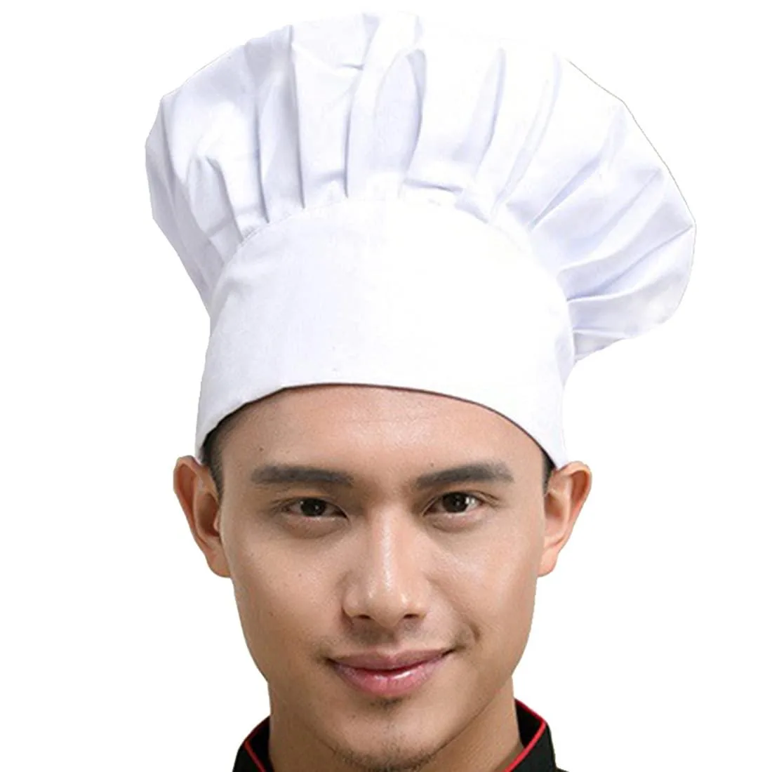  Hyzrz SYNCHKG103240 Chef Hat White 65% Polyester 35% Cotton — product photo