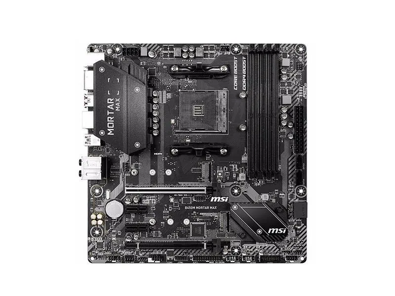 MSI MSI B450M Mortar Max 128GB AMD motherboard — product photo