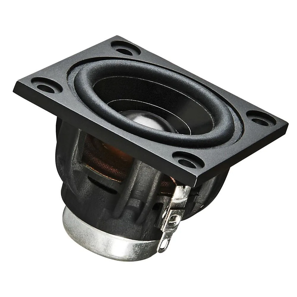 Compact 2-inch array driver with aluminium cone and square frame