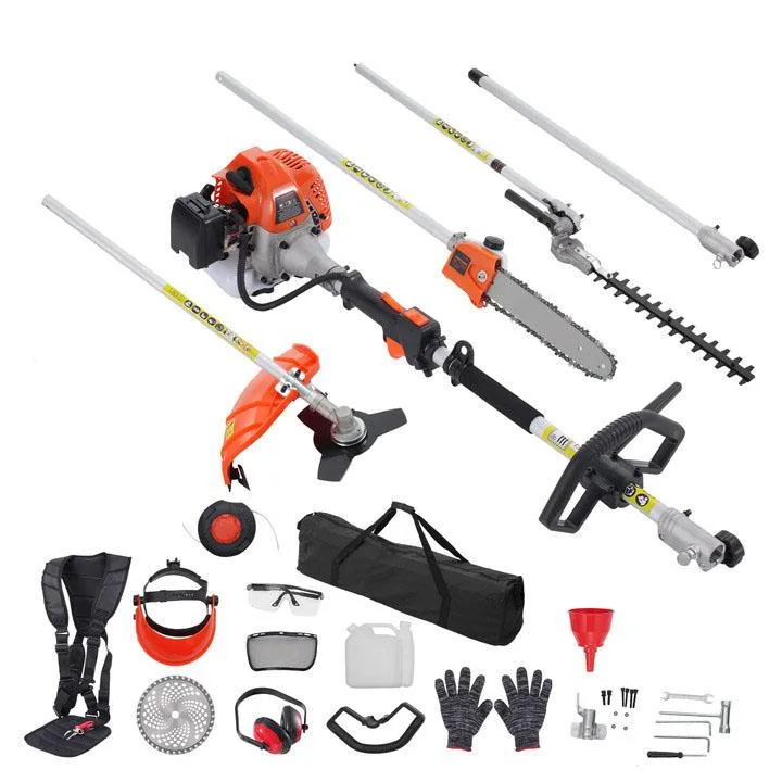 VEVOR VEVOR 43CC 6-in-1 Gas Hedge Trimmer Kit — product photo