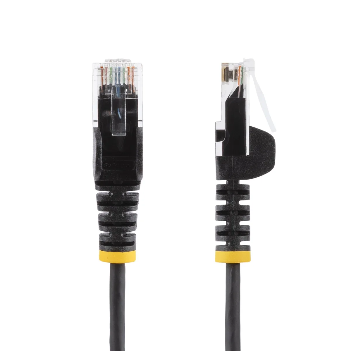 STARTECH STARTECH N6PAT50BLKS 50ft Slim CAT6 Network Ethernet Cable 28AWG 100W PoE — product photo