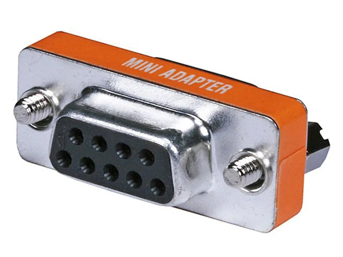 Monoprice Inc. Monoprice Inc. 101204 DB9 Female/Female Mini Null Modem Adapter — product photo