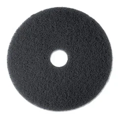 3M 3M 8271 Floor Pad 7300 13 Black 5 Pack — product photo