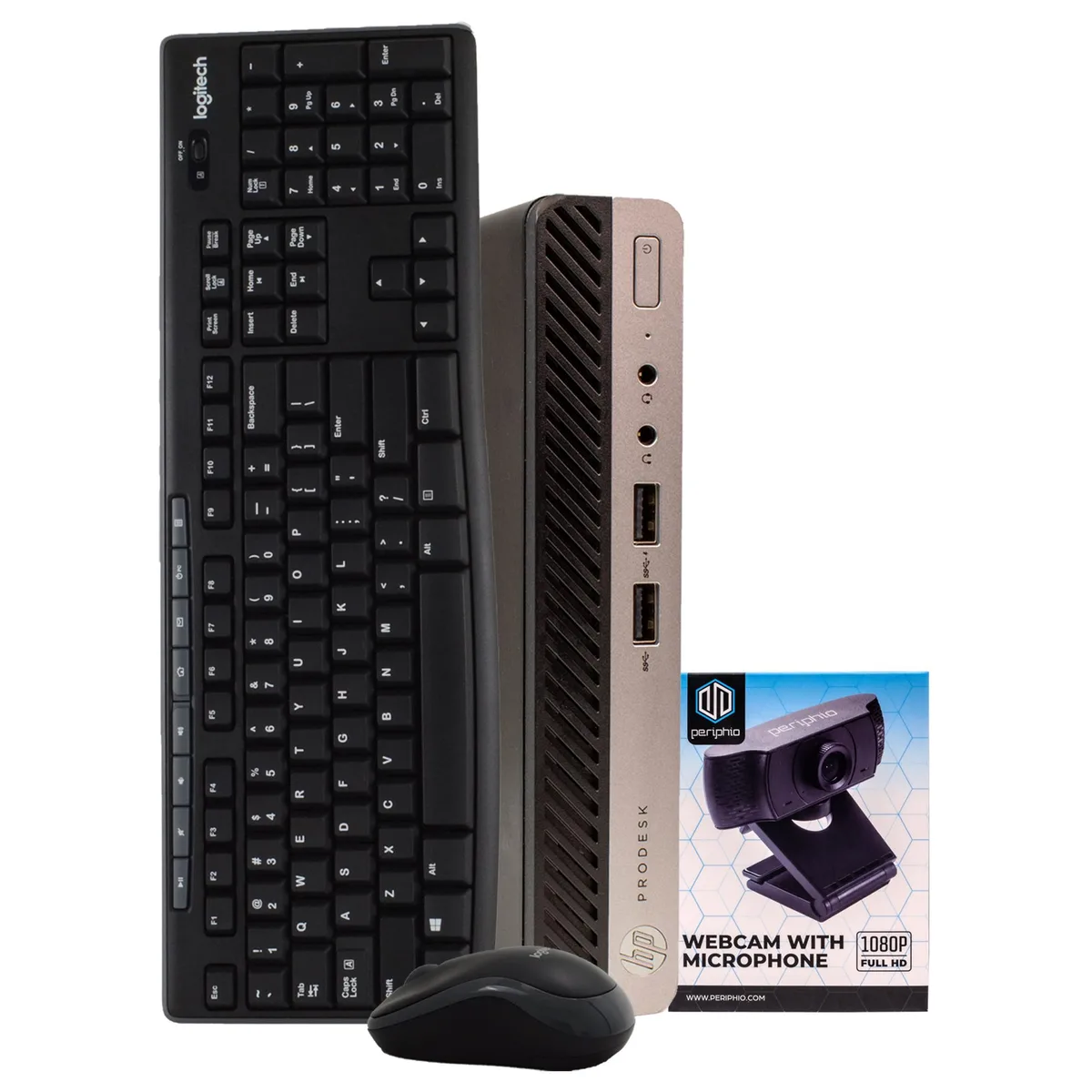 HP HP ProDesk 400G4 i5-8500T 16GB 512GB desktop PC — product photo