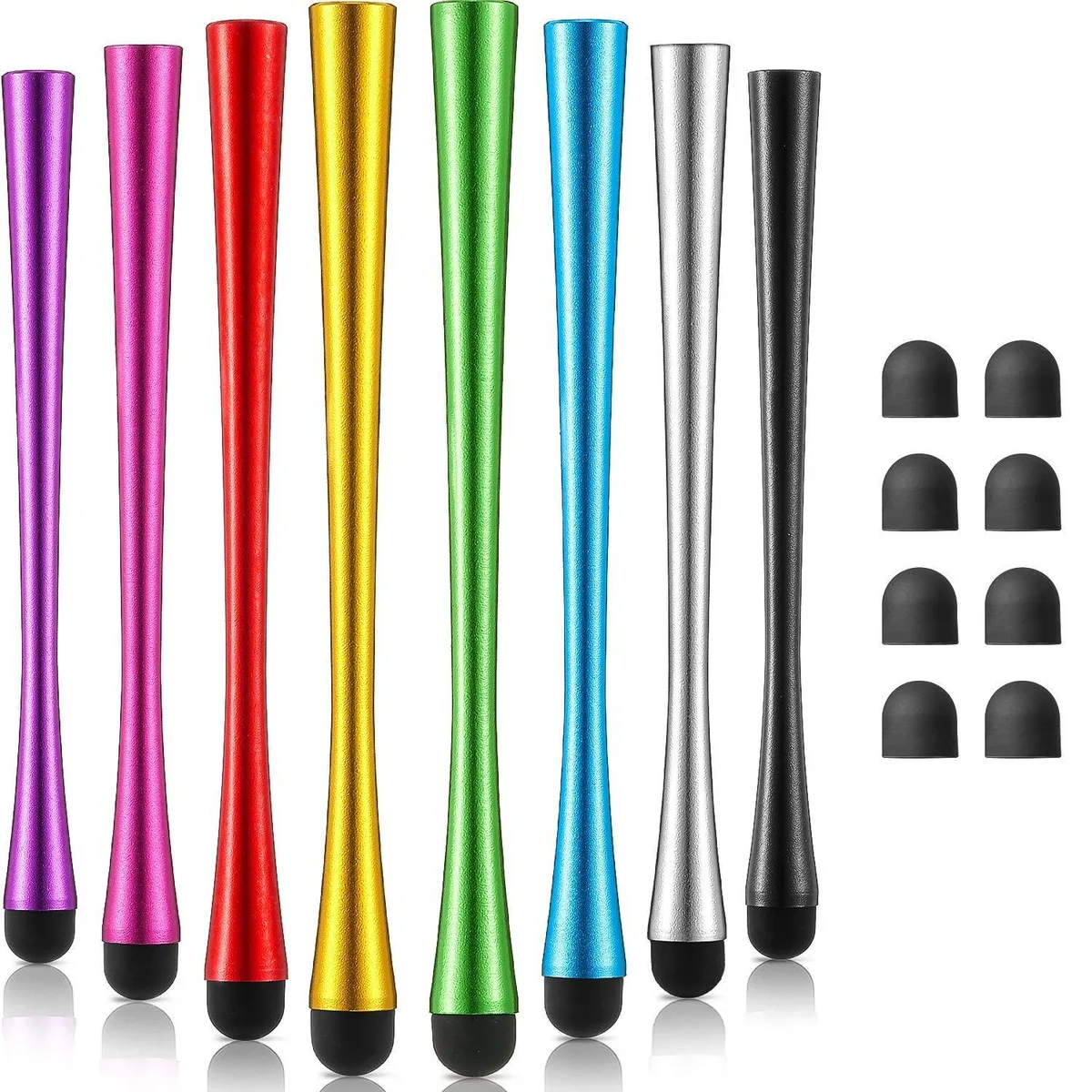  Outus 8 Pcs Slim Waist Stylus Pen Multicolour 4.33 in — product photo