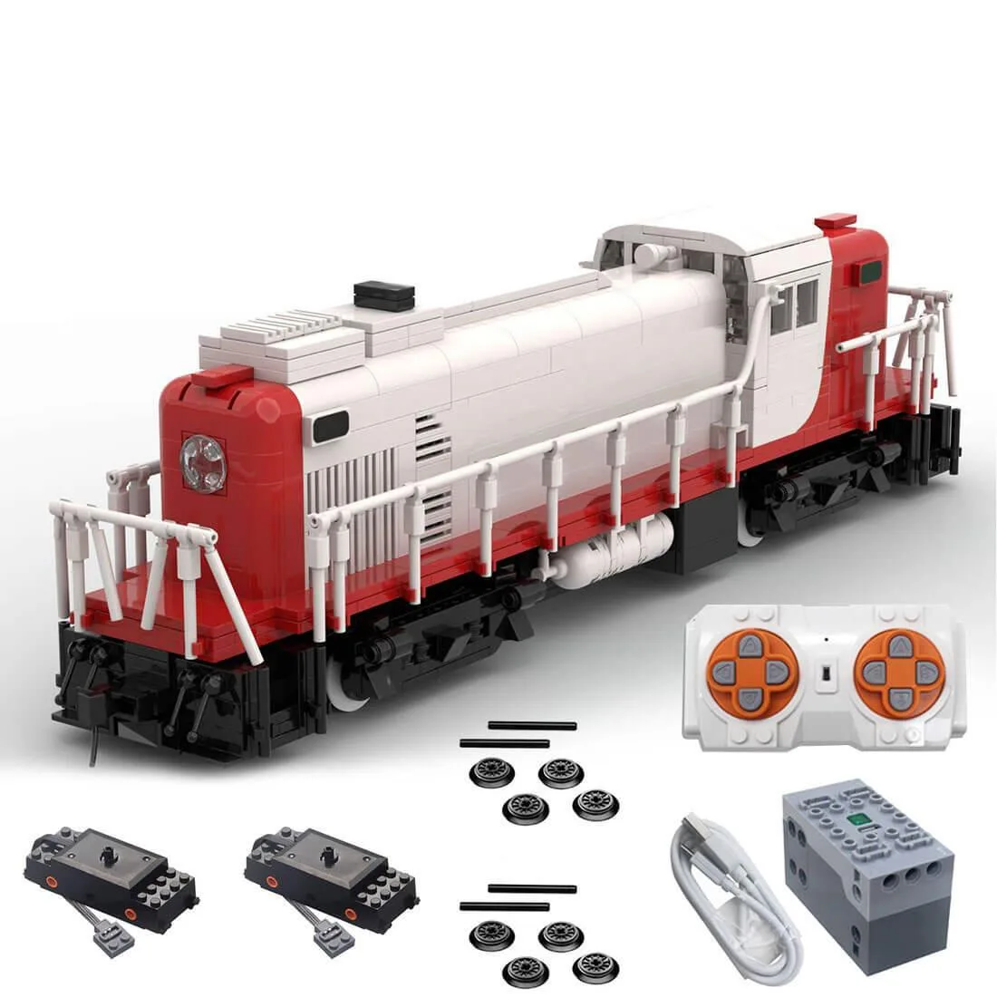 ZITIANYOUBUILD ZITIANYOUBUILD MOC-117011 RS-2 Soo Line Dynamic 1224PCS Educational Building Set — product photo