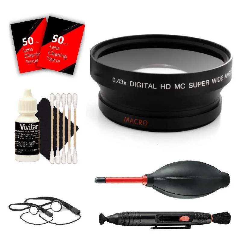Vivitar Vivitar 52mm Wide Angle Lens Kit 0.43x for Nikon DSLR — product photo