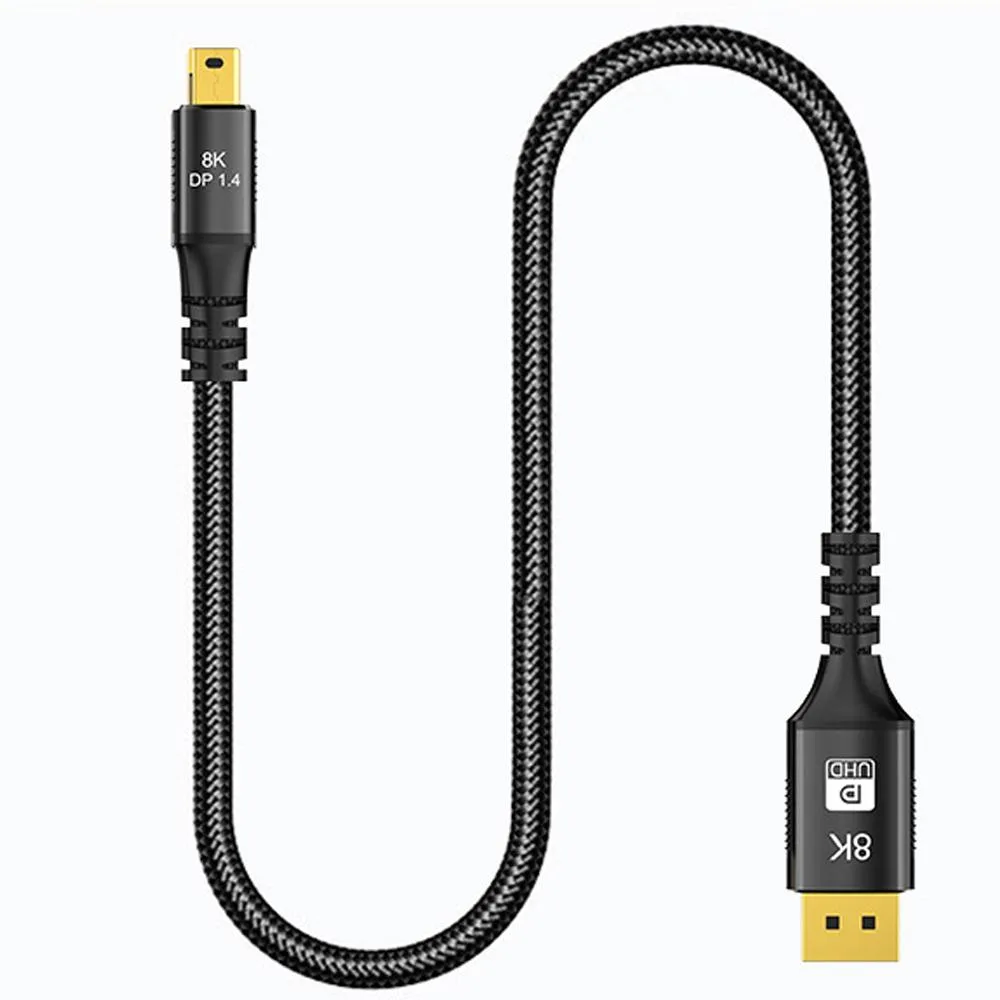 Jansicotek Jansicotek TJ-TDP10 Mini DP to DisplayPort 1.4 8K 6.6 ft — product photo