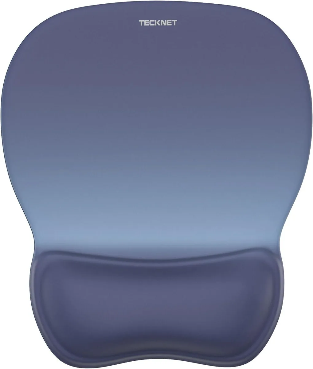 BAOFENG BAOFENG Gel Mouse Pad with Wrist Rest Gradient 9.5 x 8.1 x .8 — product photo