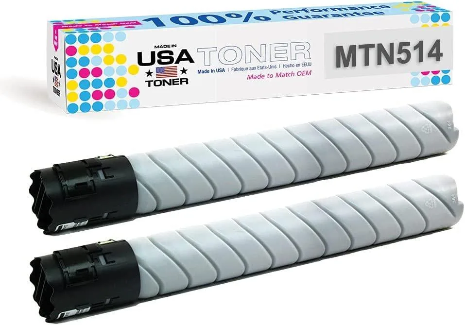 MADE IN USA TONER MADE IN USA TONER TN514K Compatible Black 2-Pack toner cartridge — product photo