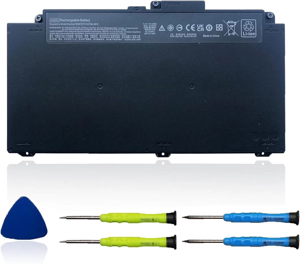 PISKEKAT PISKEKAT CD03XL 11.4V 48Wh 4212mAh laptop battery — product photo