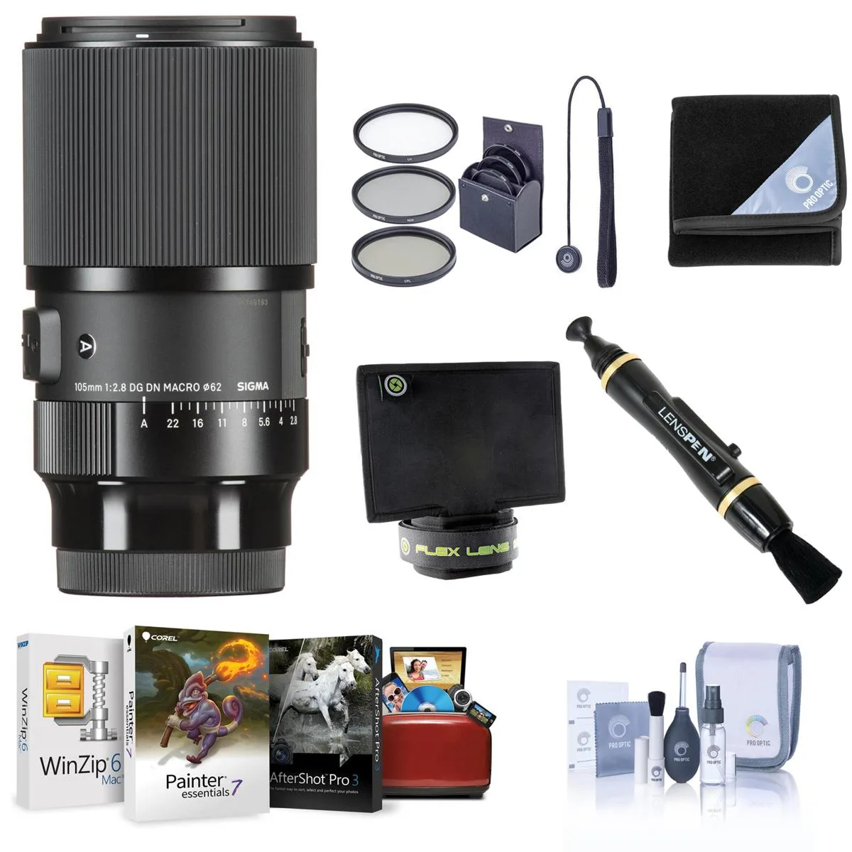 SIGMA SIGMA 105mm f/2.8 DG DN ART Macro Lens for Sony E — product photo