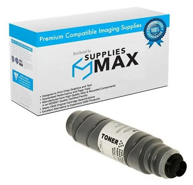 SuppliesMax SuppliesMax Compatible Toner Cartridge for Lanier 480-0068 TYPE 2212 11000 Pages Black — product photo