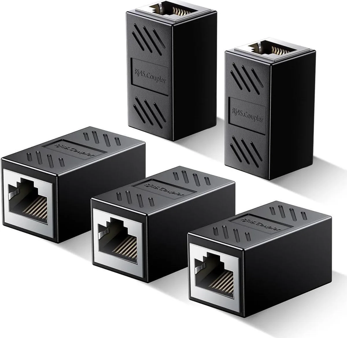 Vszerda Vszerda 5 Pack Ethernet Coupler Female to Female 1000Mbps — product photo