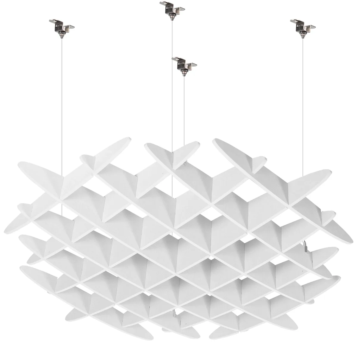 VIVO VIVO White Acoustic Ceiling Waffle Panel office furniture — product photo