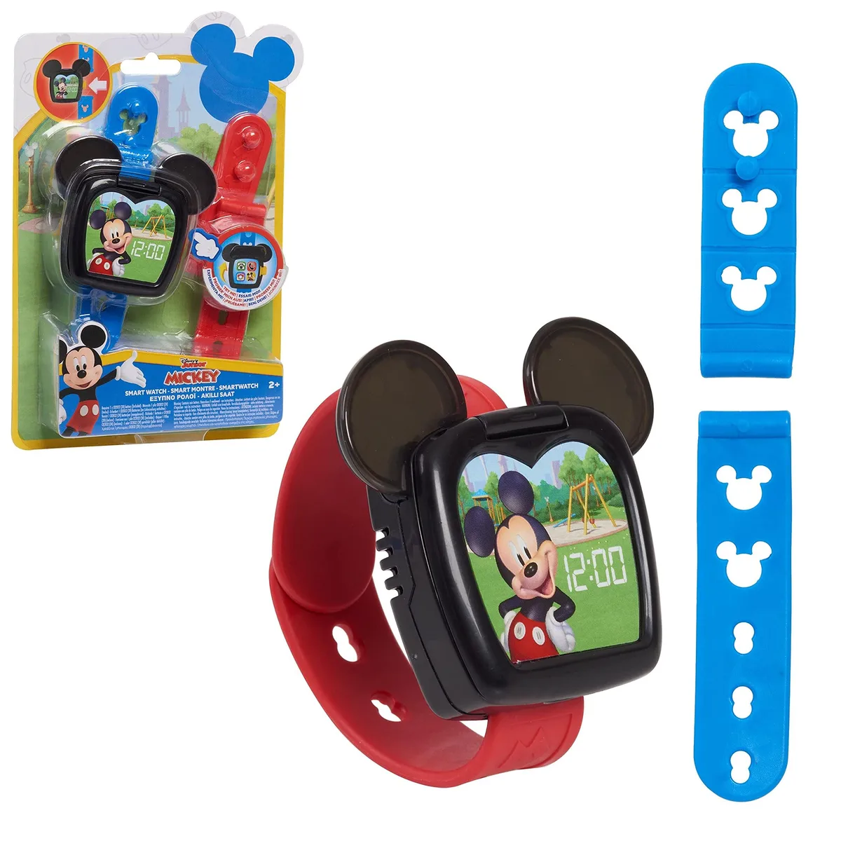  Just Play Junior Mickey Mouse Funhouse Smart Watch Toy with Lights and Sounds — product photo
