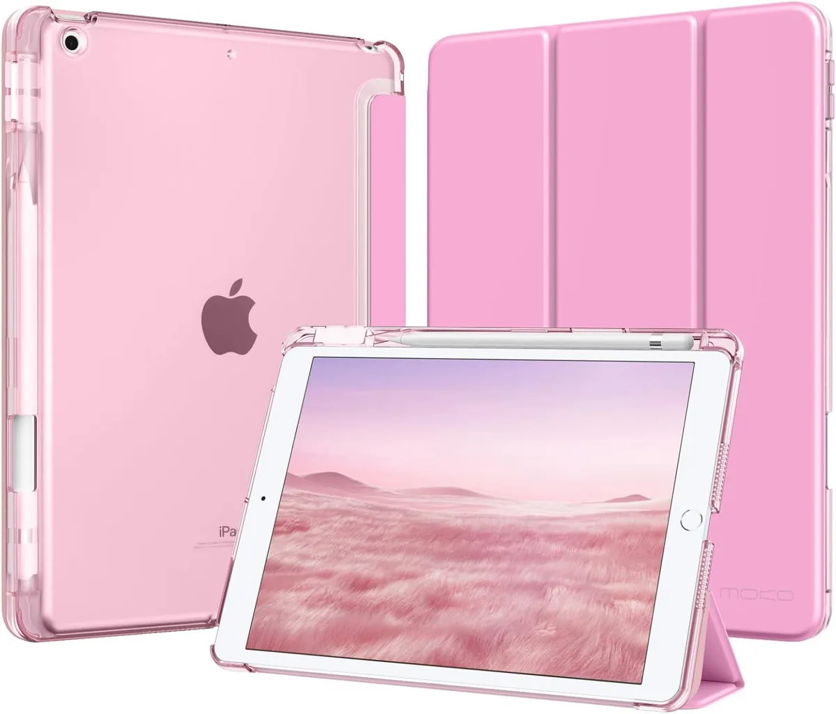 Kootion Kootion iPad 10.2-Inch Case 2021/2020/2019 Pink — product photo