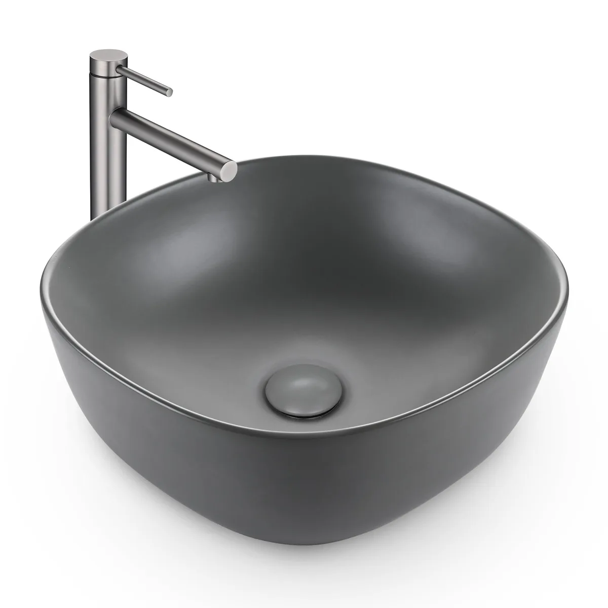Yescom USA, Inc. Yescom USA, Inc. 80SET072-P031-1032GG undermount bathroom sink — product photo