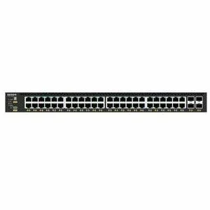 Netgear Inc. Netgear Inc. GSM4352-100NES 48-port managed Gigabit PoE+ switch with 4 SFP+ uplinks — product photo