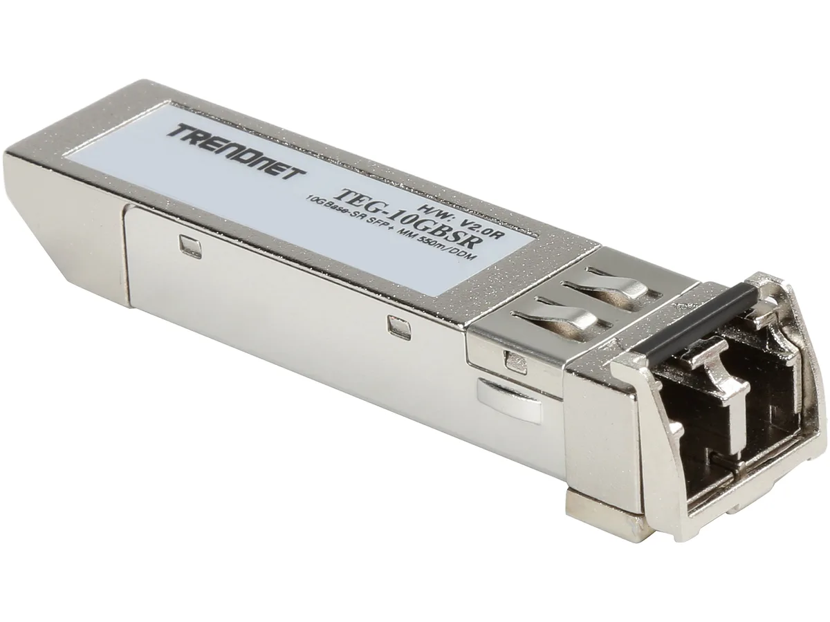 TRENDnet TRENDnet TEG-10GBSR 10GBASE-SR SFP+ transceiver 850nm 550m DDM — product photo