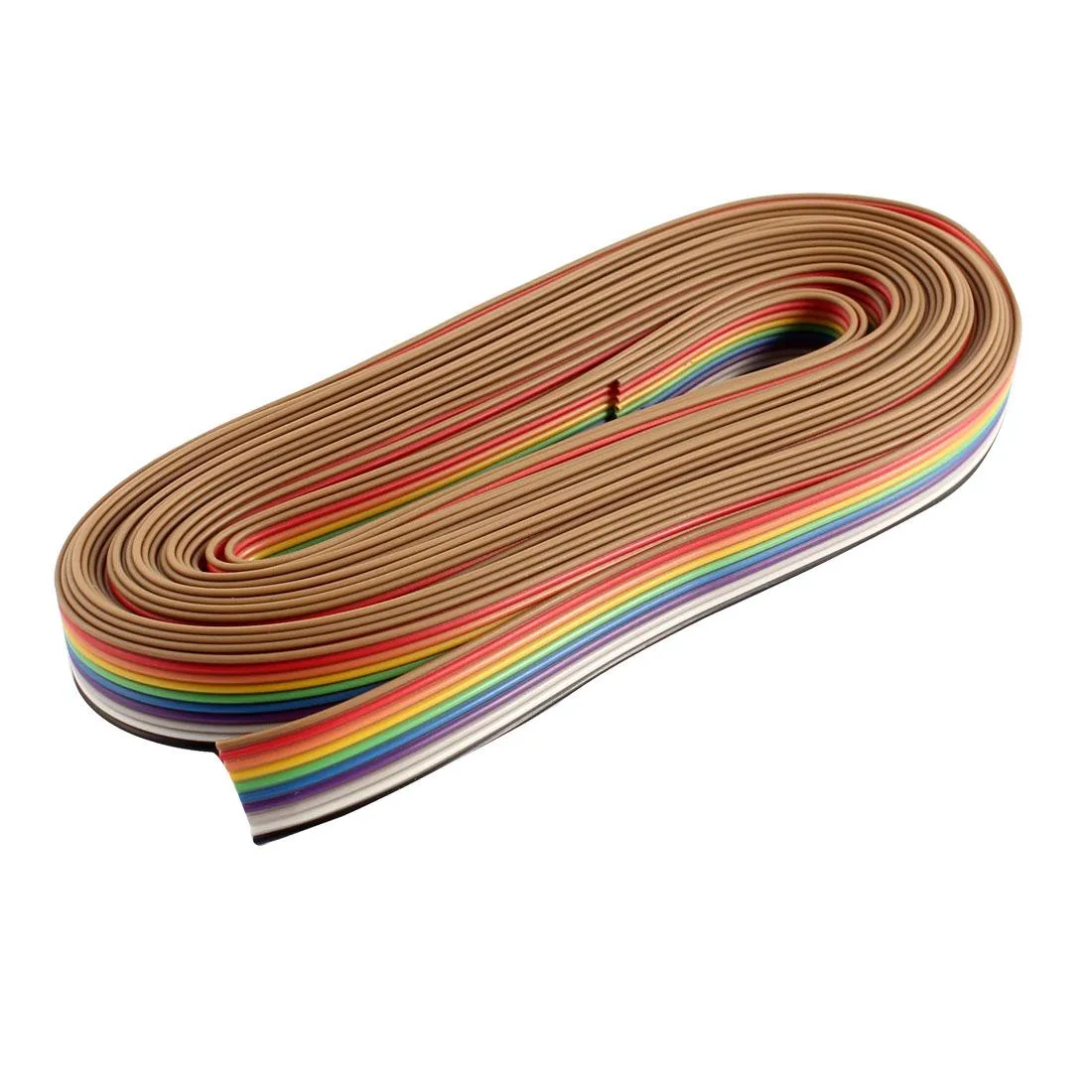 Unique-Bargains Unique-Bargains 10 Pin Rainbow Flat Ribbon Cable 1.27mm 6M — product photo