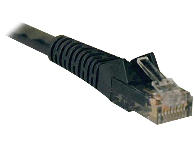 Tripp Lite Tripp Lite N201-005-BK50BP Cat6 network ethernet cable 5 ft black 50 pack — product photo