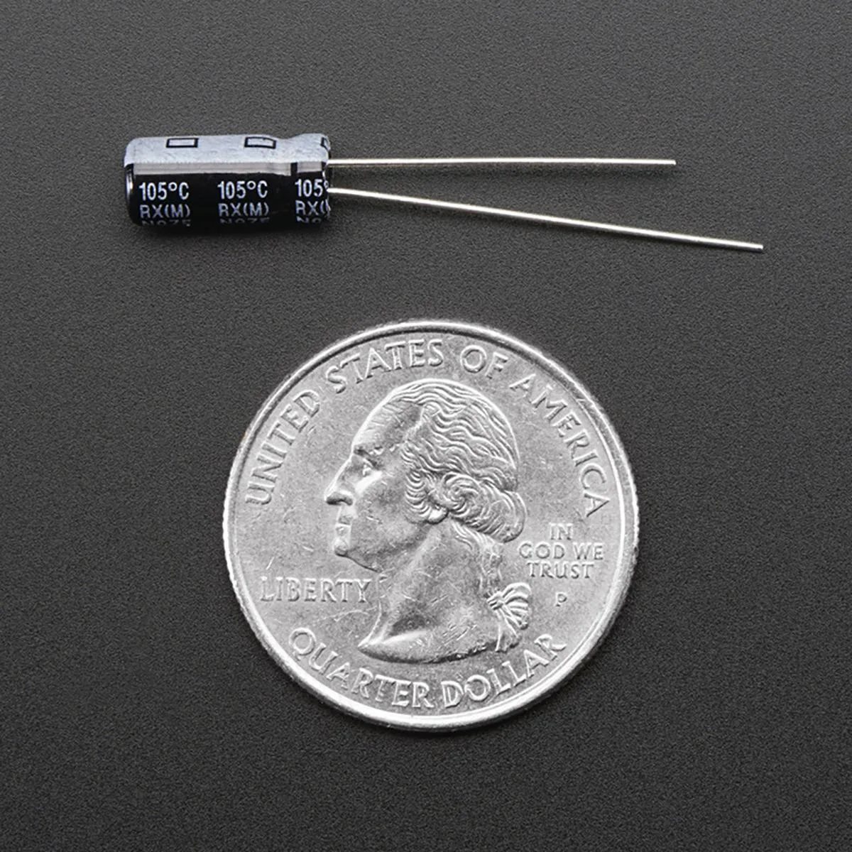 Adafruit Adafruit 100uF 16V Electrolytic Capacitors Pack of 10 — product photo