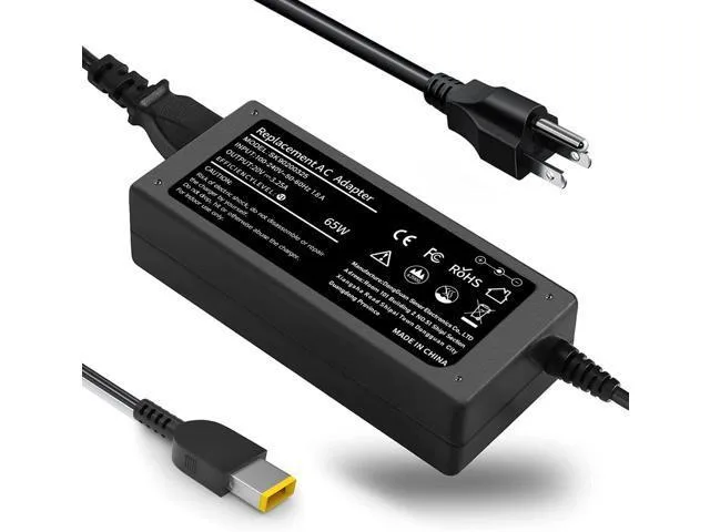 LORDWORLD LORDWORLD 65W AC Adapter Rectangle USB Tip Yellow — product photo