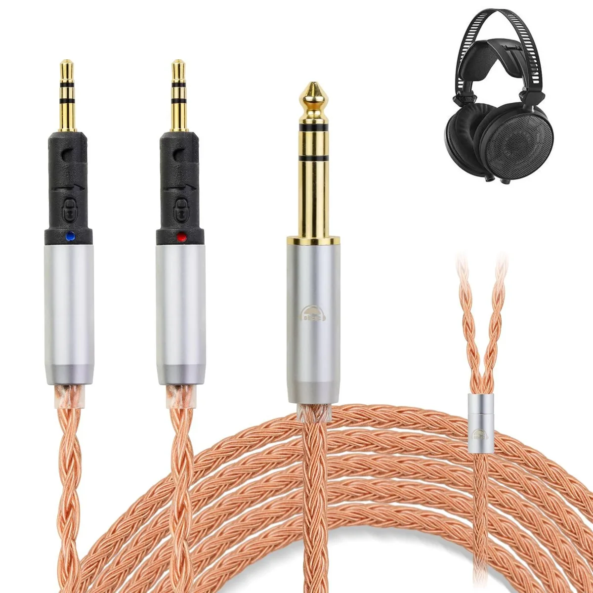 Barrow Mods Barrow Mods 2 in 1 accessory 16-core OFC cable 6.35mm 4.92ft — product photo