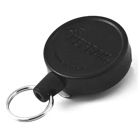 KEY-BAK KEY-BAK #6 Key Reel Split Ring Black — product photo