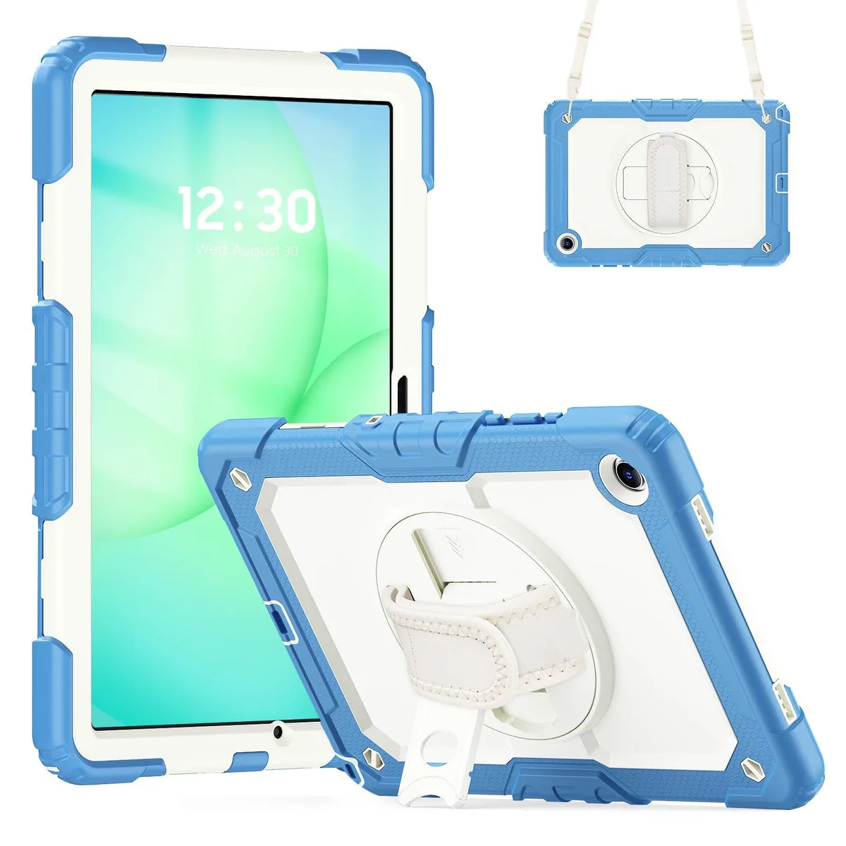 Timoom Timoom Heavy Duty Shockproof Case 11" Cyan Blue for Samsung Galaxy Tab A11+ 2025 / A9+ 2023 — product photo