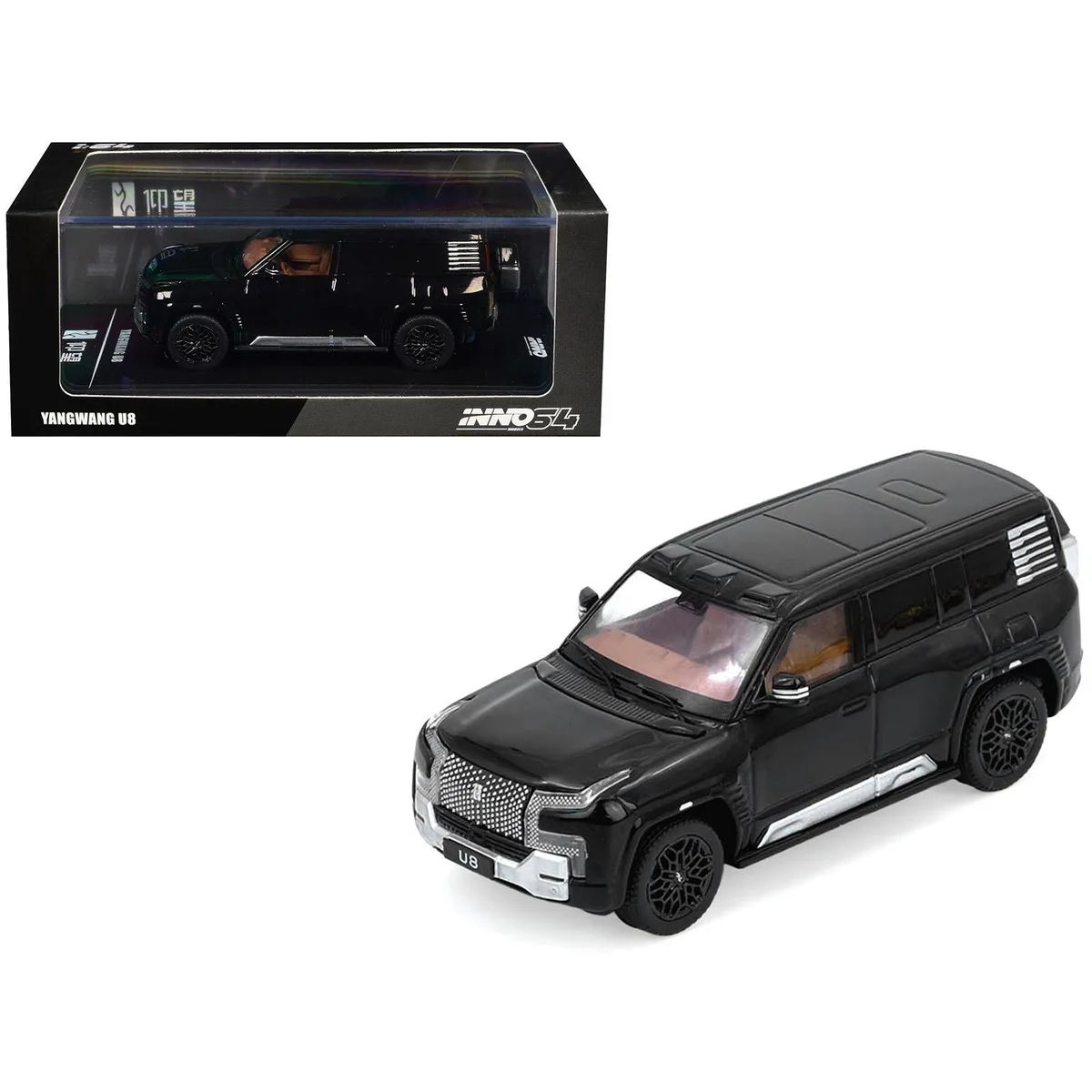 Inno Models Inno Models Yangwang U8 Black 1/64 Diecast Car — product photo