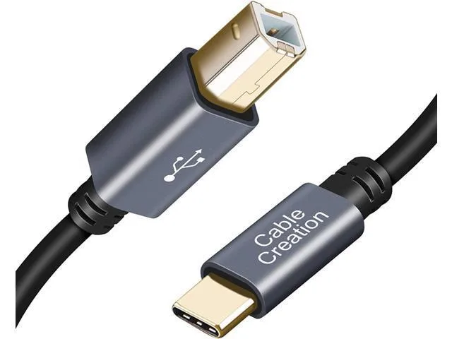 ORVIX ORVIX USB C to USB B cable 2m black — product photo