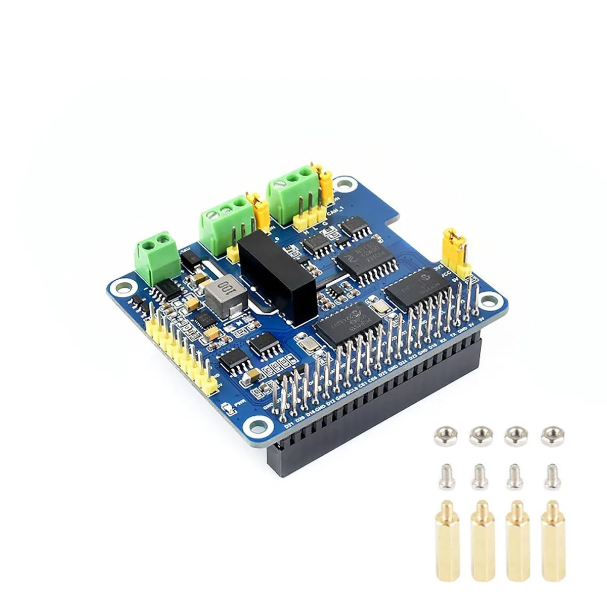 LORDWORLD LORDWORLD 2-CH Isolated CAN Bus HAT for Raspberry Pi Jetson Nano — product photo