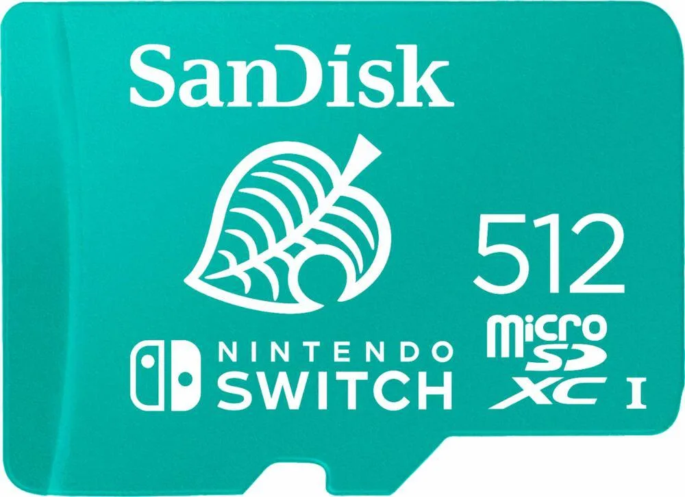 SanDisk SanDisk 512GB microSDXC UHS-I memory card Nintendo Switch edition — product photo