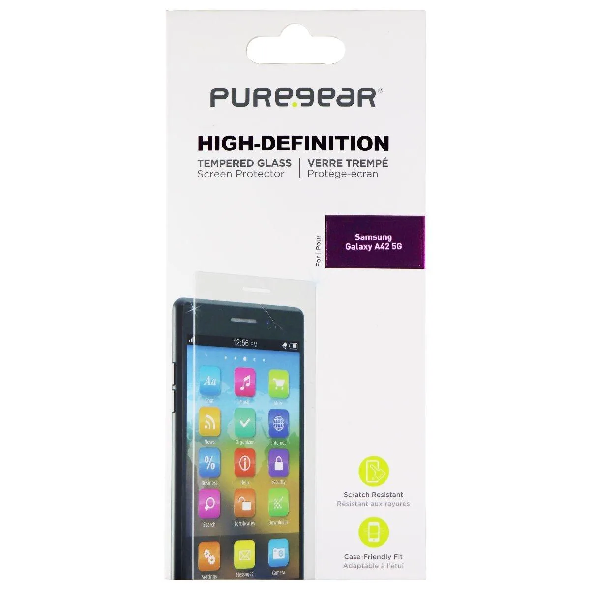 PureGear PureGear HD Tempered Glass Screen Protector Samsung Galaxy A42 5G Clear — product photo