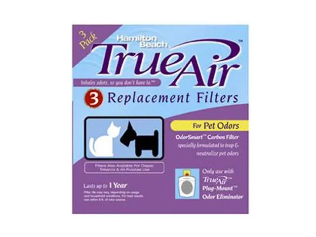 Hamilton Beach Hamilton Beach 04234GW Replacement Carbon Pet Filter 3-Pack — product photo