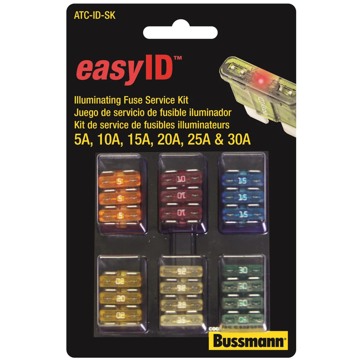 Bussmann Bussmann ATC ID Fuse Assortment 42 Pack — product photo