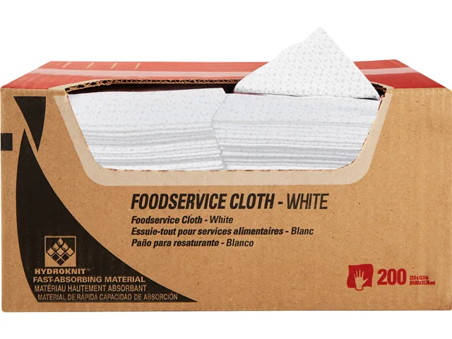 WypAll WypAll 06053 X50 Foodservice Cleaning Cloths 200 Sheets 12.5" x 23.5 — product photo