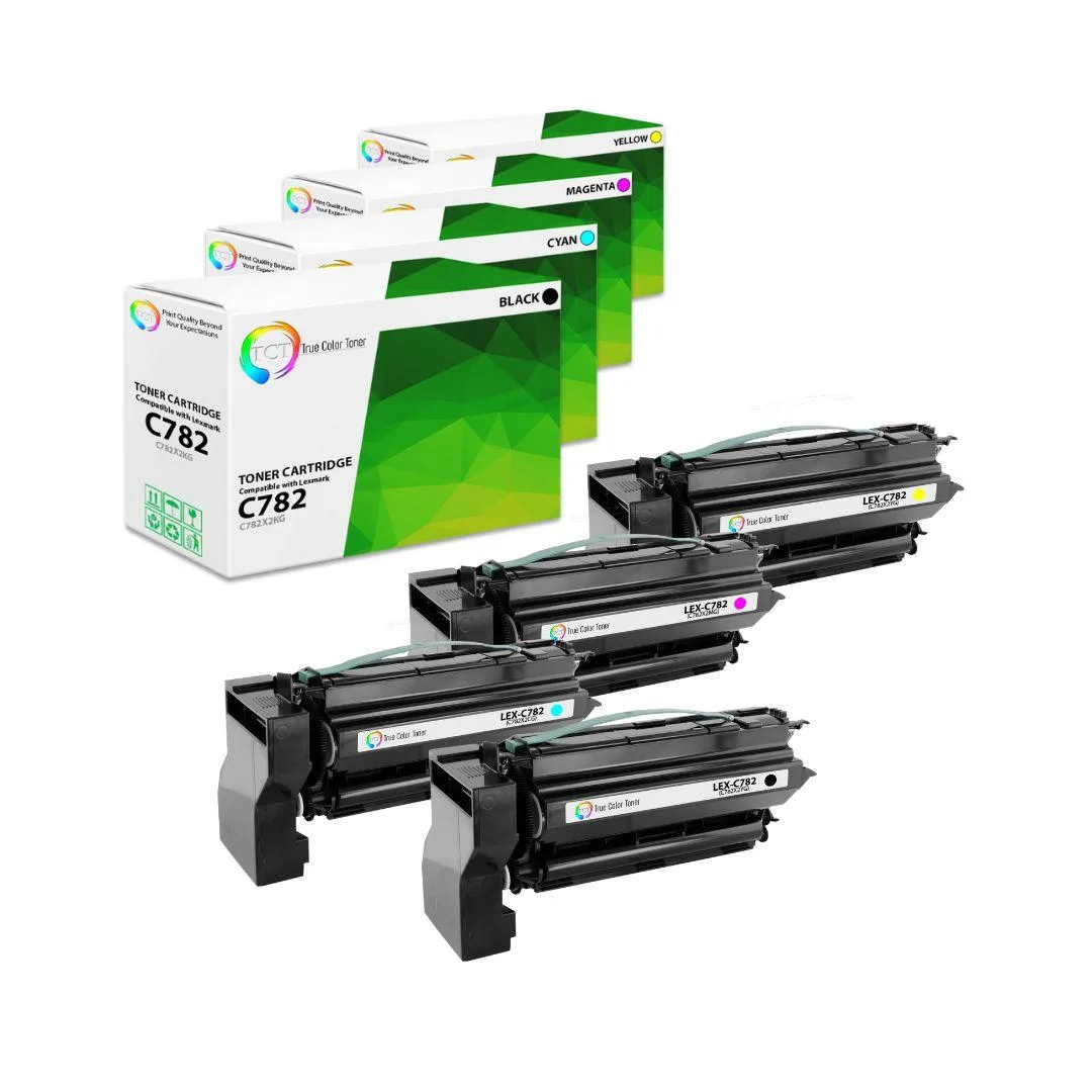True Color Toner True Color Toner C782 4-pack toner cartridge 15000 pages — product photo