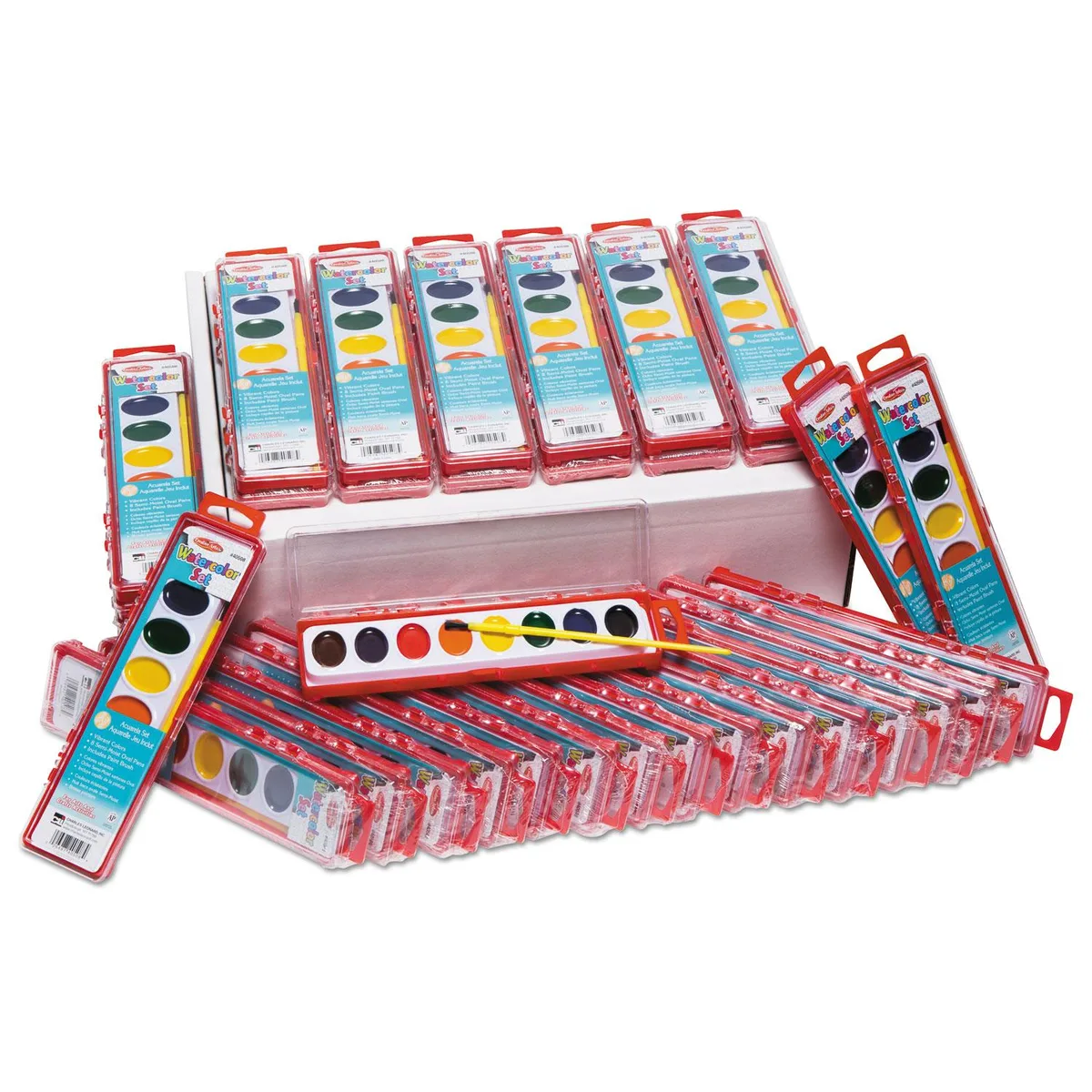 Charles Leonard Charles Leonard LEO40536 Fine Art Watercolor Paint Pans 36 Set — product photo