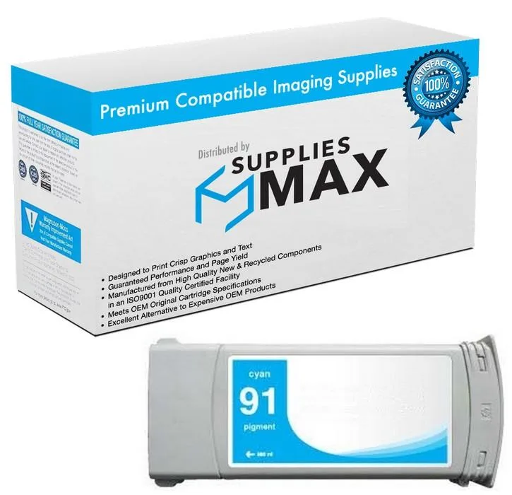 SuppliesMax SuppliesMax C9467A Cyan Inkjet Cartridge 775 ML — product photo