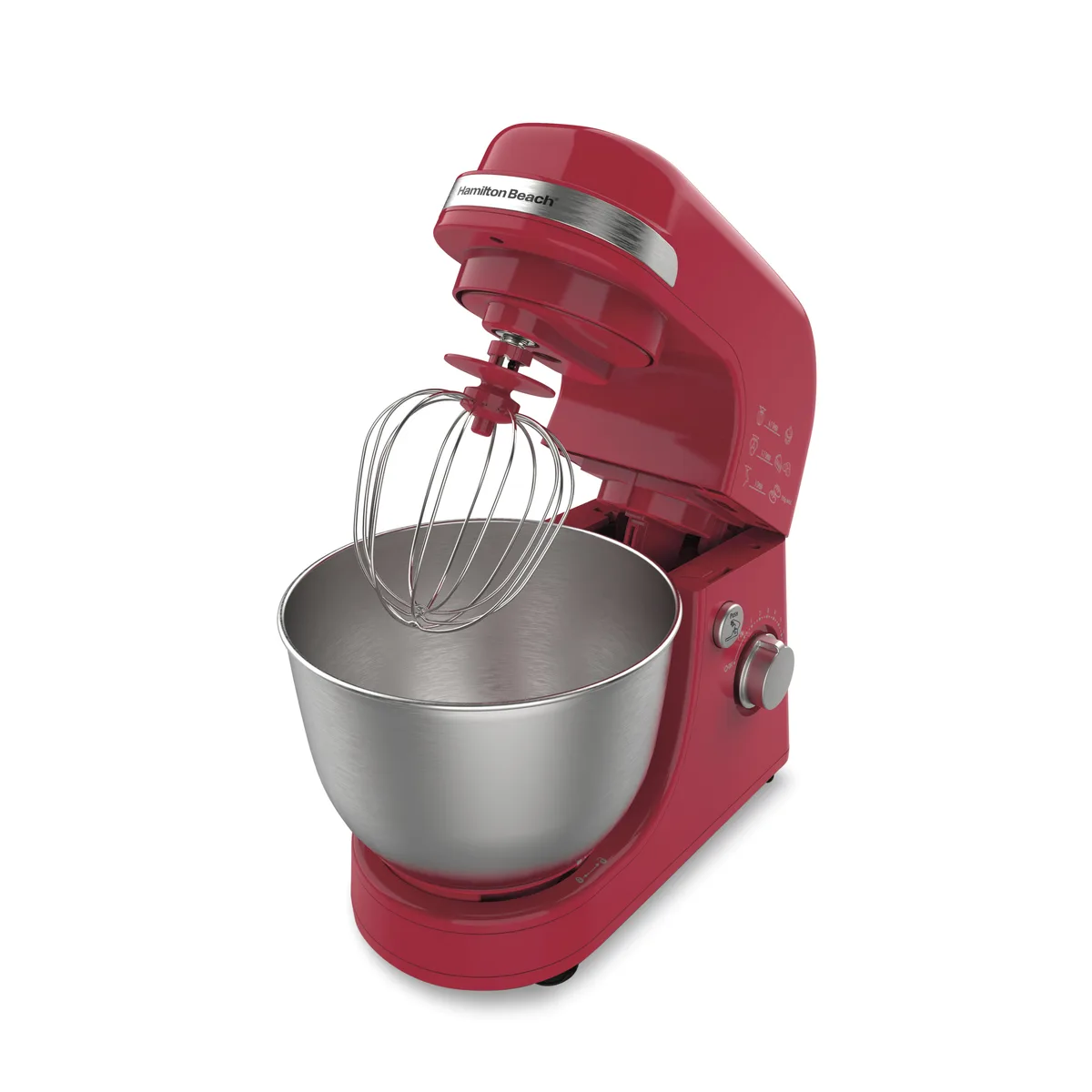 Hamilton Beach Hamilton Beach 63389G Stand Mixer 7 Speeds 4 Quart Red — product photo