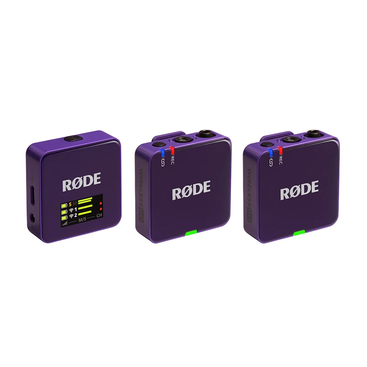 RODE Microphone RODE Microphone Wireless GO (GEN3) PURPLE camera accessory — product photo