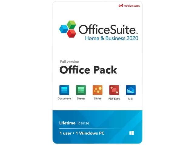 MobiSystems MobiSystems OfficeSuite Home &amp; Business 2020 office — product photo