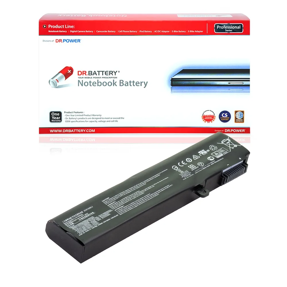 Dr. Battery Dr. Battery MPL12204P-15 6-cell 4730mAh 51Wh 10.86V laptop battery — product photo