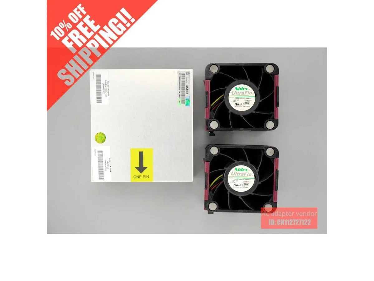 Fans Fans HP DL380 G6 G7 CPU heat sink fan 496064 496066 — product photo